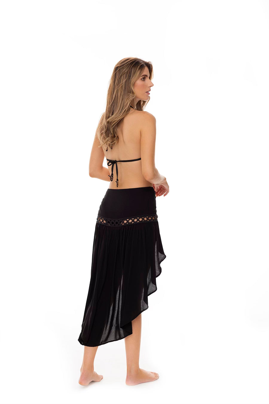 Skirt/pareo Black SAMC02