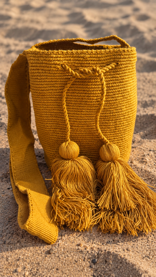 Medium Honey Gold Mochila
