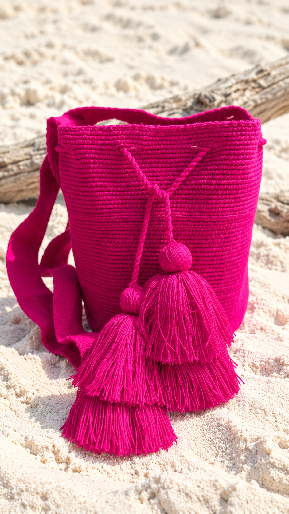 Medium Fucsia Mochila