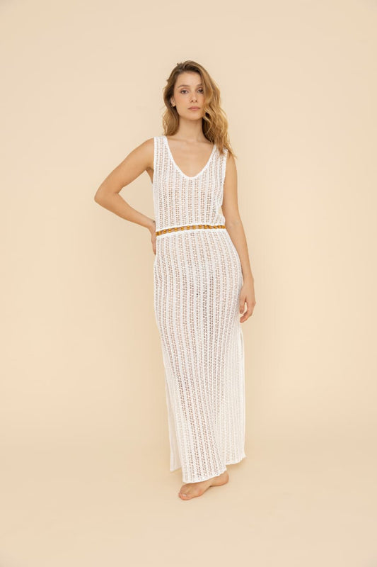 Dress Bizania – White Essentials