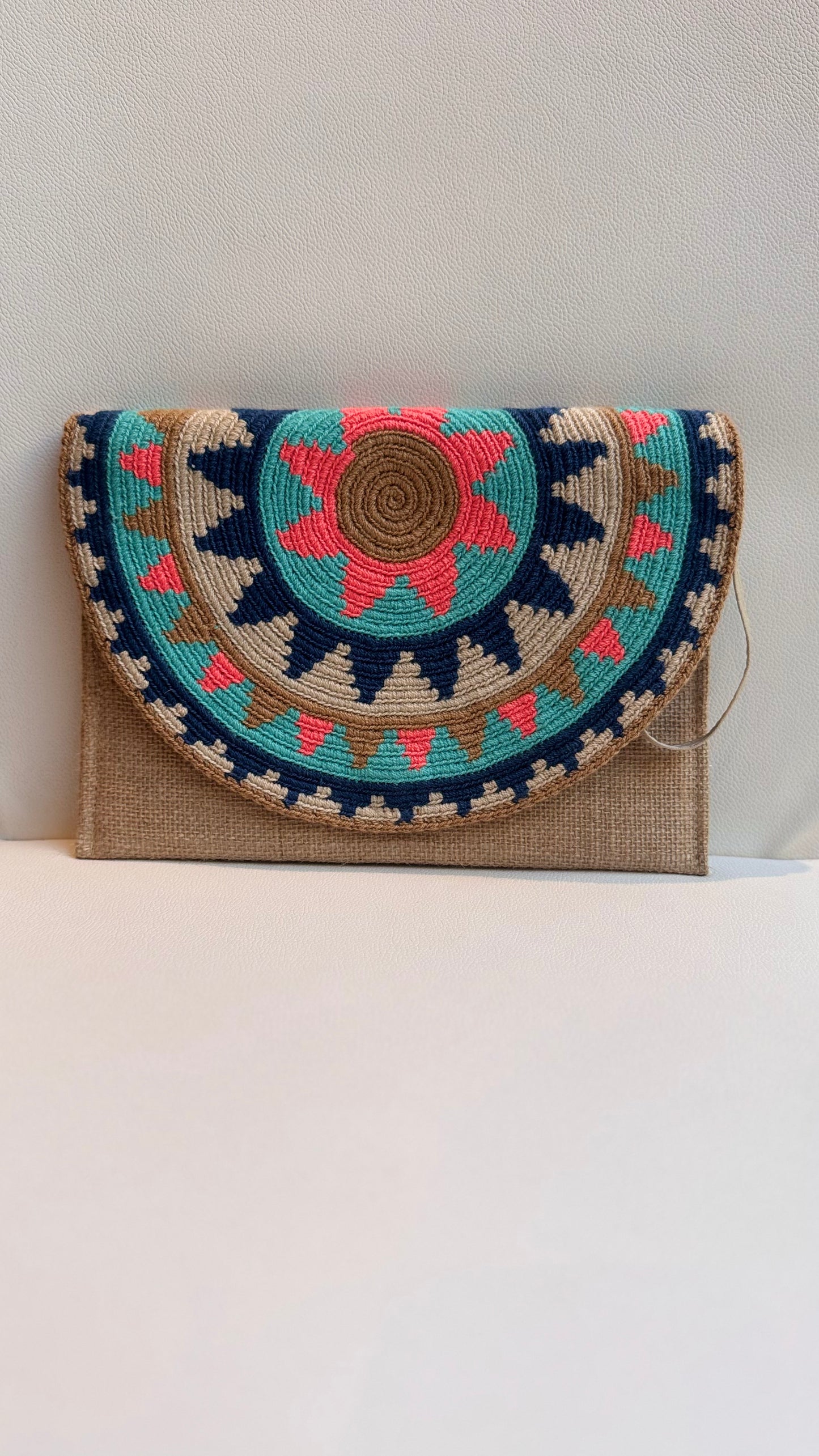 Rectangle Neon/pastel Clutch